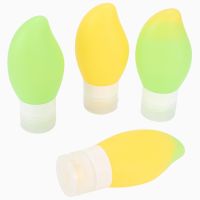 4 Pack Smoothness Silicone Travel Container Travel Accessories for Carry on Luggage