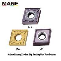 MANF เครื่องกลึงเครื่องมือเครื่องกลึง CNMG120404-MA CNMG120408-MA เคลือบ PVD สำหรับ MCLNR1616h12 MCLNR2020k12 MCLNR2525m12 ผู้ถือ CNMG