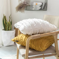 Simple Linen jacquard pillow pillow cushion Home decoration sofa cushions Car Cushion