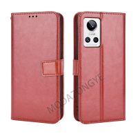 เคสสำหรับ Realme GT Neo 3เคสมีที่วาง PU หนังกลับแบบตั้งได้เคสแบบพับปิดได้