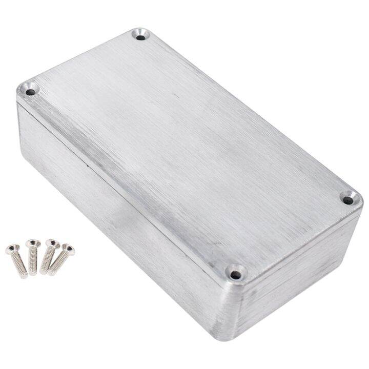 Guitar Effects Pedal Aluminum Stomp Box Enclosure for DIY Guitar Pedal