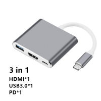 USB Type C Hub Type-C To HDMI-compatible 4K VGA Adapter RJ45 Lan Ethernet SD TF USB-C 3.0 Typec Video for MacBook Pro OTG