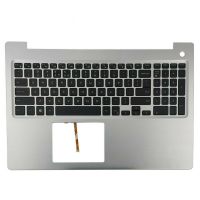 Upper Case Palmrest Backlit Keyboard For Dell Inspiron 15 5570 5575