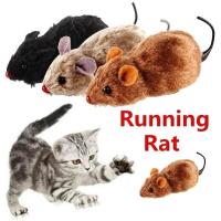 【YF】❐✺  1Pc Lifelike Rat for Cats Dogs Tail Pets Kids Color