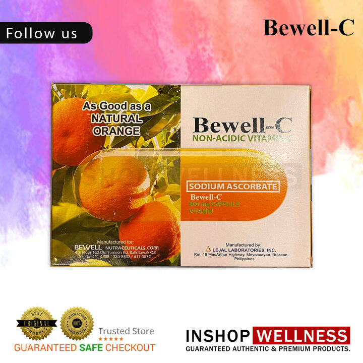 BEWELL-C NON-ZINC - Vitamin C (As Sodium Ascorbate "Non-Acidic Vitamin ...