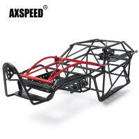 AXSPEED เหล็กเต็มแชสซีม้วนกรงกรอบร่างกายสำหรับ Axial AXI03004 Capra 110 RC ตีนตะขาบปีนเขารถรุ่นอัพเกรดชิ้นส่วน