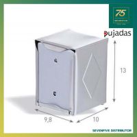 PUJADAS กล่องใส่กระดาษทิชชู่ กล่องทิชชู่บนโต๊ะอาหาร (9.8x10ซม) PUJ1-357.000