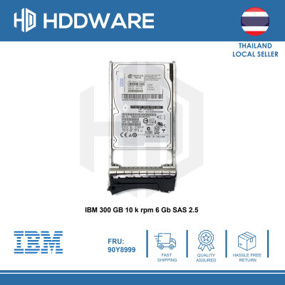 IBM 300 GB 10 k rpm 6 Gb SAS 2.5 // 00W1156 // 90Y8999 // 00W1159