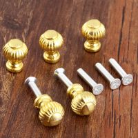 5Pcs Gold Furniture Knobs and Handles Jewelry Box Drawer Cabinet Cupboard Wardrobe Handle Pulls Knobs Furniture Hardware 14x19mm