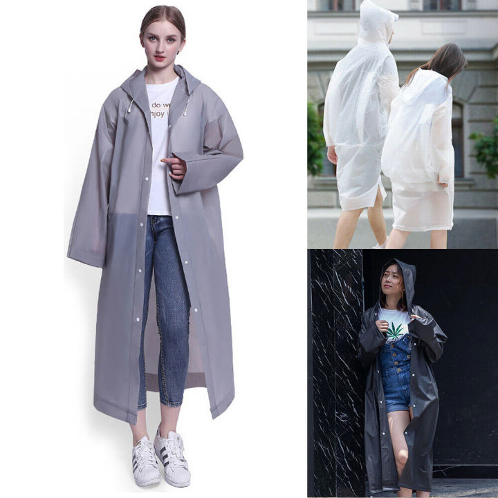 women-hooded-rainwear-jacket-waterproof-trench-long-black-men