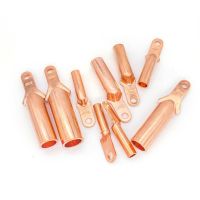 High efficiency Original small copper nose narrow copper nose copper joint open circuit breaker dedicated copper nose Antioxidant and high-temperature resistant