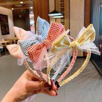 ?fashionkids Kids Girls Cloth Cartoon Mesh Gauze Bow Tie Headband