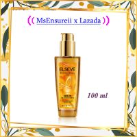 Loreal Paris Elseve Extraordinary Oil For All Hair Types 100ml. ออยล์บำรุงผม เนื้อออยล์บางเบา บำรุงลึก ซึมซาบเร็ว ไม่มัน