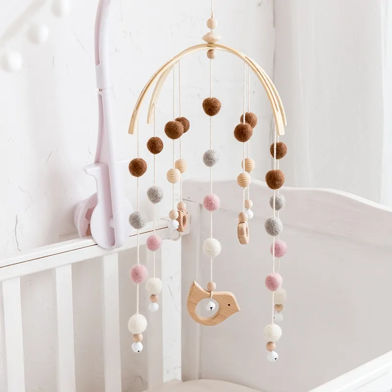 Wooden Mobile Crib Hanger Frame  Hanging Baby Crib Mobile Bed - 1set Baby  Mobile - Aliexpress