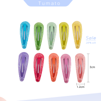 Tumato 10ชิ้นอุปกรณ์เสริมตุ๊กตา1 6 1 12 OB11คลิปตุ๊กตากาวสีอบ3ซม. ขนาดเล็ก