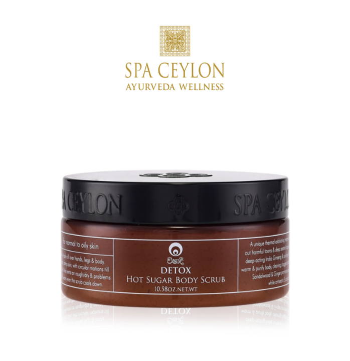 Spa Ceylon Ayurveda DETOX Hot Sugar Body Scrub (300g) Lazada