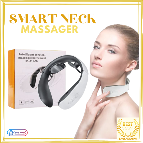 Picture Idea: Smart Neck Massager Tens Low Frequency Pulse Massage For Neck