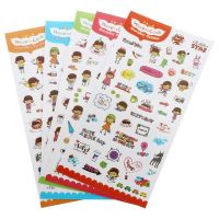 6 PCS HOT Diary Decoration Scrapbooking Stickers PVC Stationery Planner Stickers my happy life