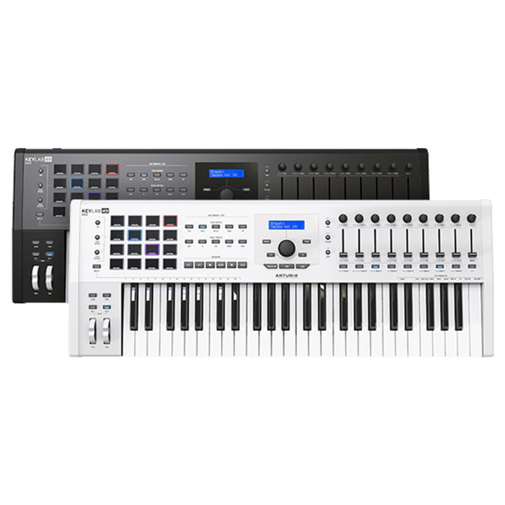 arturia-keylab-49-mkii-midi-controller-คีย์บอร์ดใบ้-49-คีย์-คีย์แบบ-aftertouch-ปุ่ม-pad-16-ปุ่ม-fader-9-ปุ่ม-ฟรีสาย-usb-amp-โปรแกรม-ableton-live-lite