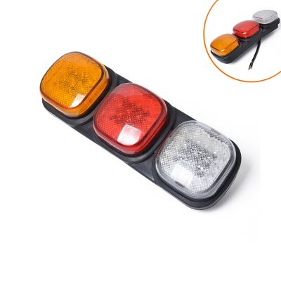 [COD] Truck rear tail light brake electronic left turn signal long square single