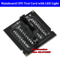 เมนบอร์ดเดสก์ท็อปเมนบอร์ด CPU การ์ดทดสอบพร้อมไฟ LED สำหรับ In 1155 I7 Tester