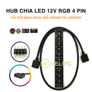 HUB chia LED 12v RGB 4 Pin hỗ trợ Main ASUS, MSI, GIGABYTE, ASROCK