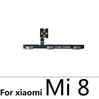 สายเคเบิ้ลหลักปุ่มปรับระดับเสียงด้านข้างปุ่มเปิดปิดสำหรับ Xiaomi Mi 8 9 Se Lite/mi 9T 10T 10 Note 10อะไหล่ Pro Lite