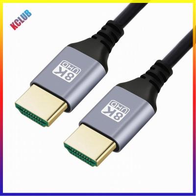 สายเคเบิล8K UHD Ver 2.1 HDTV สายที่ใช้ได้ความเร็วสูง HDMI 48Gbps สายเอชดีทีวี HDMI-2.1ที่รองรับหน้าจอแบบ HD เดสก์ท็อป
