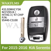 FOB-4F06สำหรับ KIA Sorento 2015 2016 2017 Keyless Go รถรีโมทอัจฉริยะที่ห้อยกุญแจ433Mhz ID47 95440-C5100 95440C5100