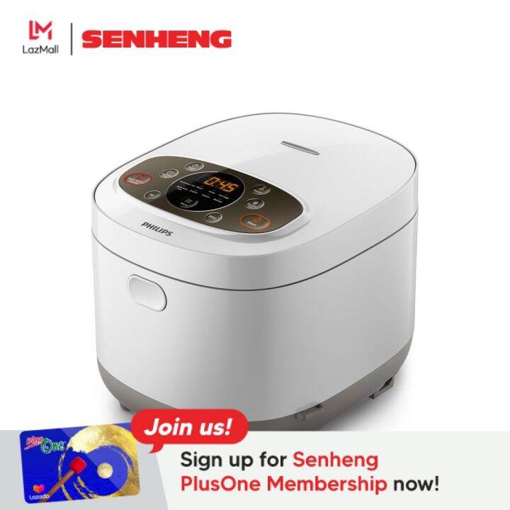 Philips 1.8L Fuzzy Logic Rice Cooker Lazada