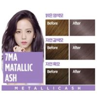 Mise en scène hello bubble foam color [แบบโฟมเปลี่ยนสีผม Blackpi สี Metalic