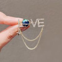 Man and Women 39;s Love Brooch Metal universe Love Brooch Pin Fixed Clothes Sweater Cardigan Lapel Pins Clothing Accessories Gift