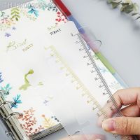 ✢ Ruler A4 B5 A5 A6 A7 PP Matt Frosted Planner Agenda Dokibook For 6 Holes Loose Leaf Spiral Notebook Organizer