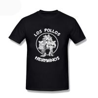 Los Pollos Hermanos Breaking Bad T Shirt Better Call Saul Male Mens Tshirts Summer MenS T Shirts Black Cotton Top Tees Clothes S-4XL-5XL-6XL