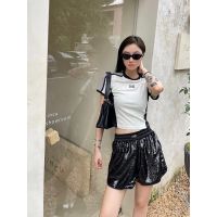 R1OI PR * A 2023 Summer new fashion triangle sequin design straight slimming shorts x1