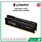 Ram Kingston Fury Beast 16GB 2x8GB DDR4 3200Mhz