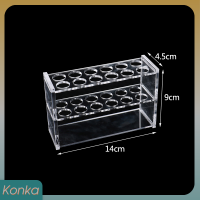 ✨ Konka ชั้นวางหลอดทดลองขนาด10มล. 1ชิ้น ล็อตขาตั้งหลอดแก้วออร์แกนิค