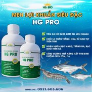 Men lợi khuẩn đường ruột siêu đặc HG PRO - hỗ trợ tiêu hóa cho tôm cá