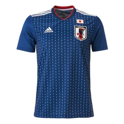 เสื้อกีฬาแขนสั้น ลายทีมชาติฟุตบอล Japan Jersey Home 2018 Grade: AAA ขนาด S-XXL ชุดเหย้า สําหรับผู้ชาย