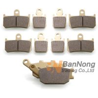 For YAMAHA STREET BIKES YZF R1 YZFR1 2007 2008 2009 2010 2011 2012 2013 2014 Motorcycle Front Rear Brake Pads