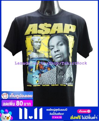 เสื้อวง A$AP ROCKY เอแซ็พ ร็อคกี้ ไซส์ยุโรป เสื้อยืดวงดนตรีร็อค เสื้อร็อค  ARY1838 เสื้อวงวินเทจ