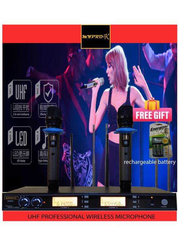 MYPROK WIRELESS MICROPHONE Lazada