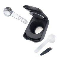 For Dolce Gusto Lumio EDG325 Machine Reusable Coffee Adapter Capsule Transfer Refillable with Spoon