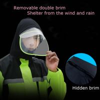 2022NEW NEW Motorcycle Waterproof Raincoats Sets Bicycle Poncho Windcoat Jacket Windproof Bike Motorbike Outdoor Rain Suits