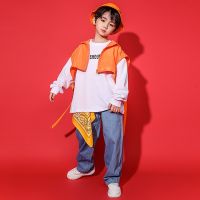 [COD] Hip-hop childrens bboy boy autumn sweater girl children hiphop catwalk drum performance