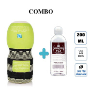 Combo_Gel bôi trơn Vanessa và Lọ giữ nhiệt cho nam