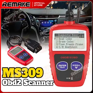 OBD2 Scanner CAN OBDII Code Reader - Scan Tool for Check Engine Light -  Universal Diagnostic for Car, SUV, Truck and Van (MS300)