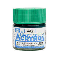 Mr.Hobby Mr.Acrysion Color N-46 EMERALD GREEN 4973028112405