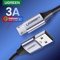 Ugreen 3A Micro USB Cable Fast Charging for Samsung J7 Redmi Note 5 Pro Mobile Phone USB Micro Cable Data Cord For Samsung HTC Wall Chargers