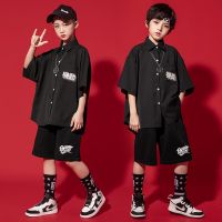 [COD] Boys hip-hop cool suit summer girls dance clothes children catwalk costumes